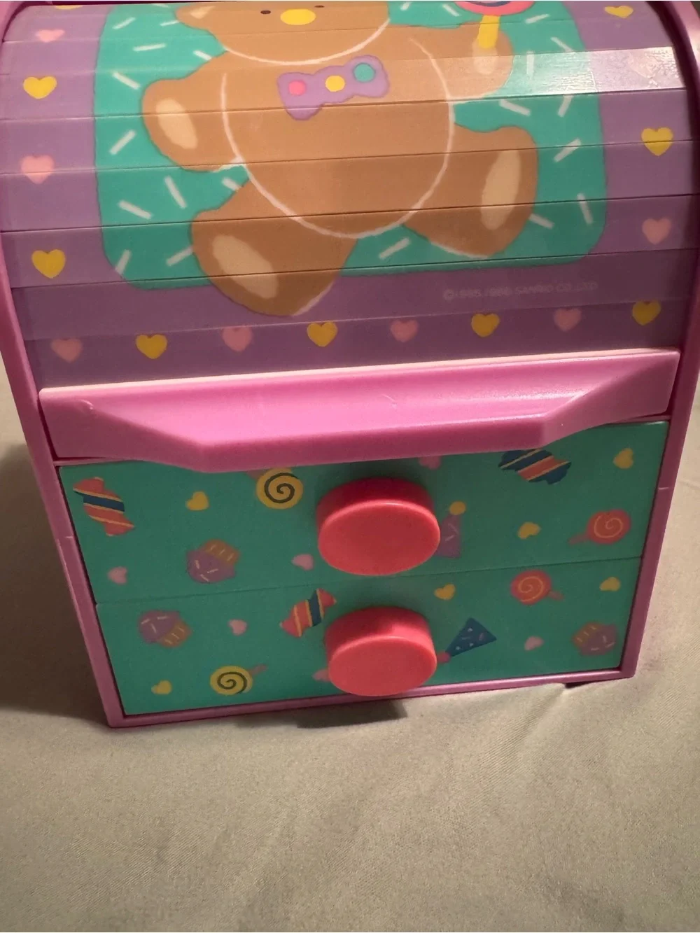 Sanrio Tweedle Dee Dee Bear Trinket Box